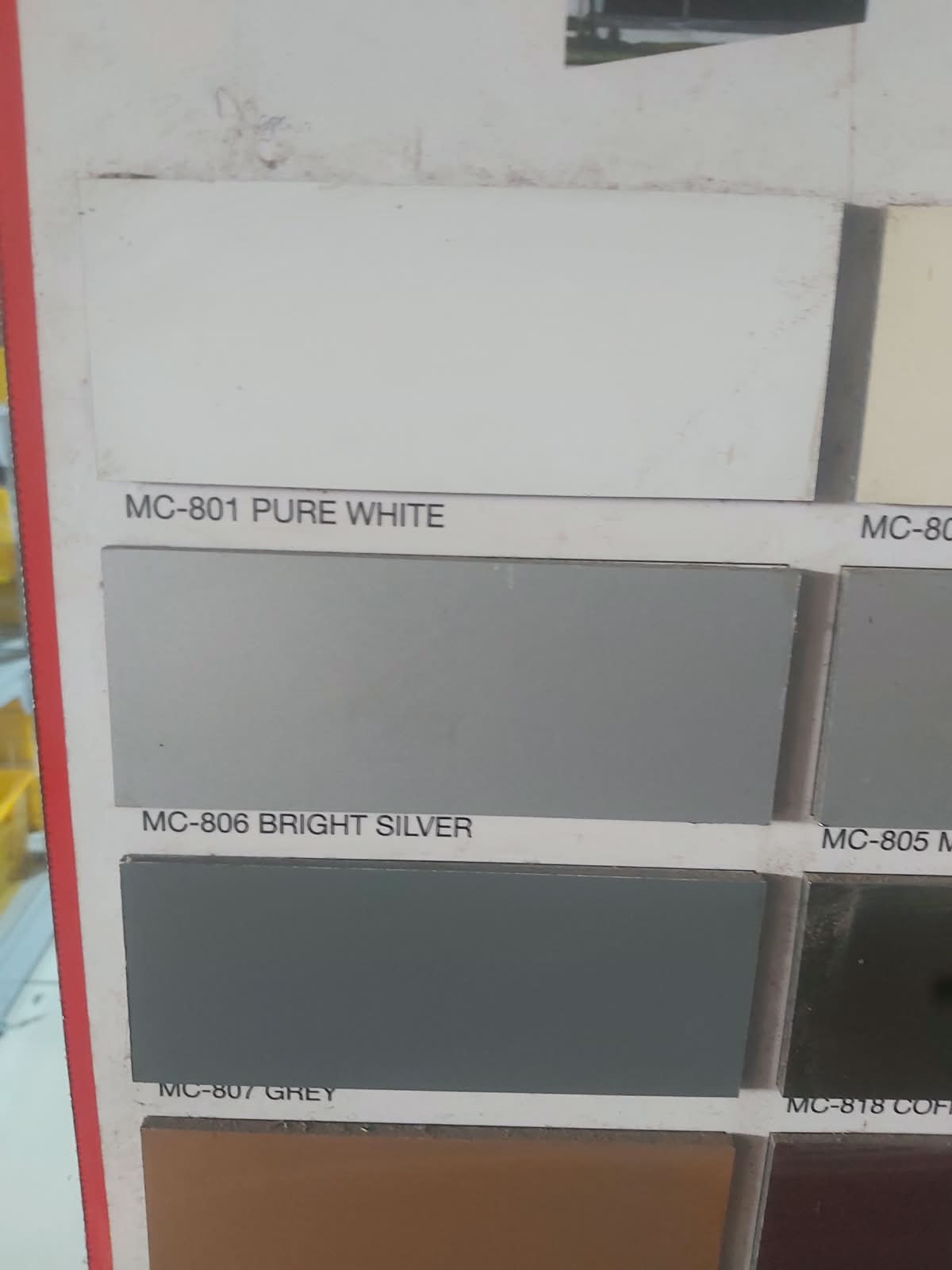 ACP MC 806 INDOOR BRIGHT SILVER 3MM