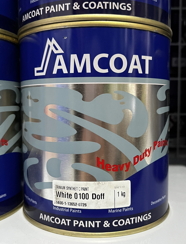 AMCOAT WHITE DOFF 0100D